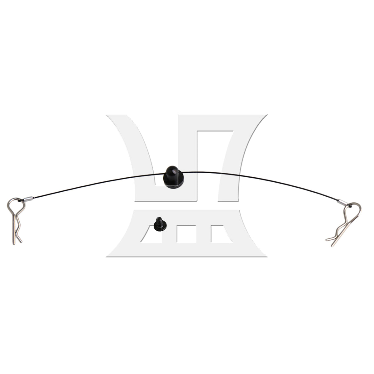 BQLZR 1pc RC1:10 Body Clip N10259Bl Black for Model Car Repair Replacement Spare Parts