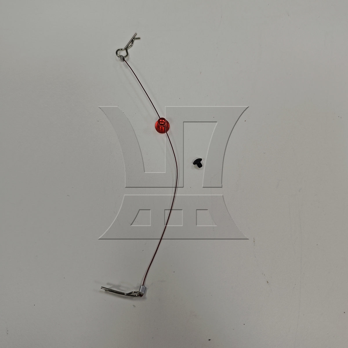 BQLZR 1pc RC1:10 Car Body Clip N10259R Red for Model Car Repair Replacement Spare Parts