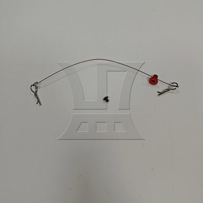 BQLZR 1pc RC1:10 Car Body Clip N10259R Red for Model Car Repair Replacement Spare Parts