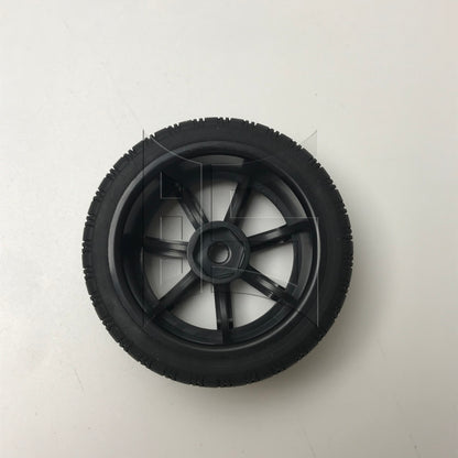 BQLZR 1pc RC1:10 On Road Car Tire And Black Wheel Rim 20156 for Model Car Repair Replacement Spare Parts
