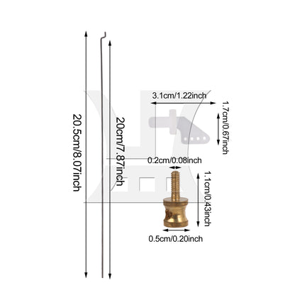 BQLZR RC Plane Servos， Suitable For Remote Control Airplane