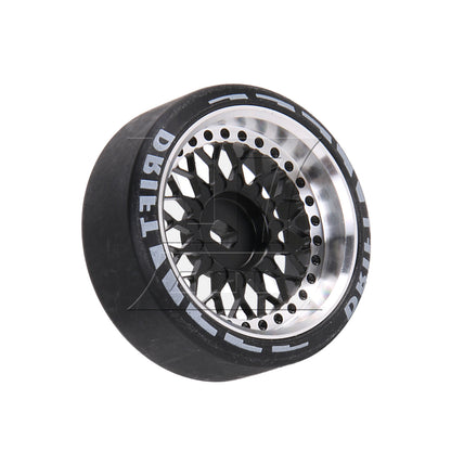 BQLZR 4pcs RC1:28 Drift Car Tires K969-20BL Black for Model Car Repair Replacement Spare Parts