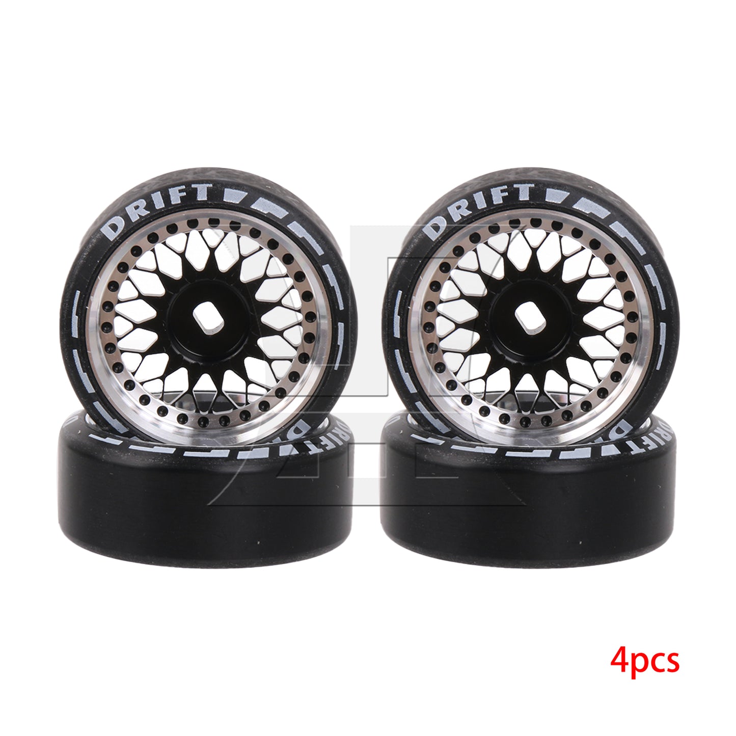 BQLZR 4pcs RC1:28 Drift Car Tires K969-20BL Black for Model Car Repair Replacement Spare Parts
