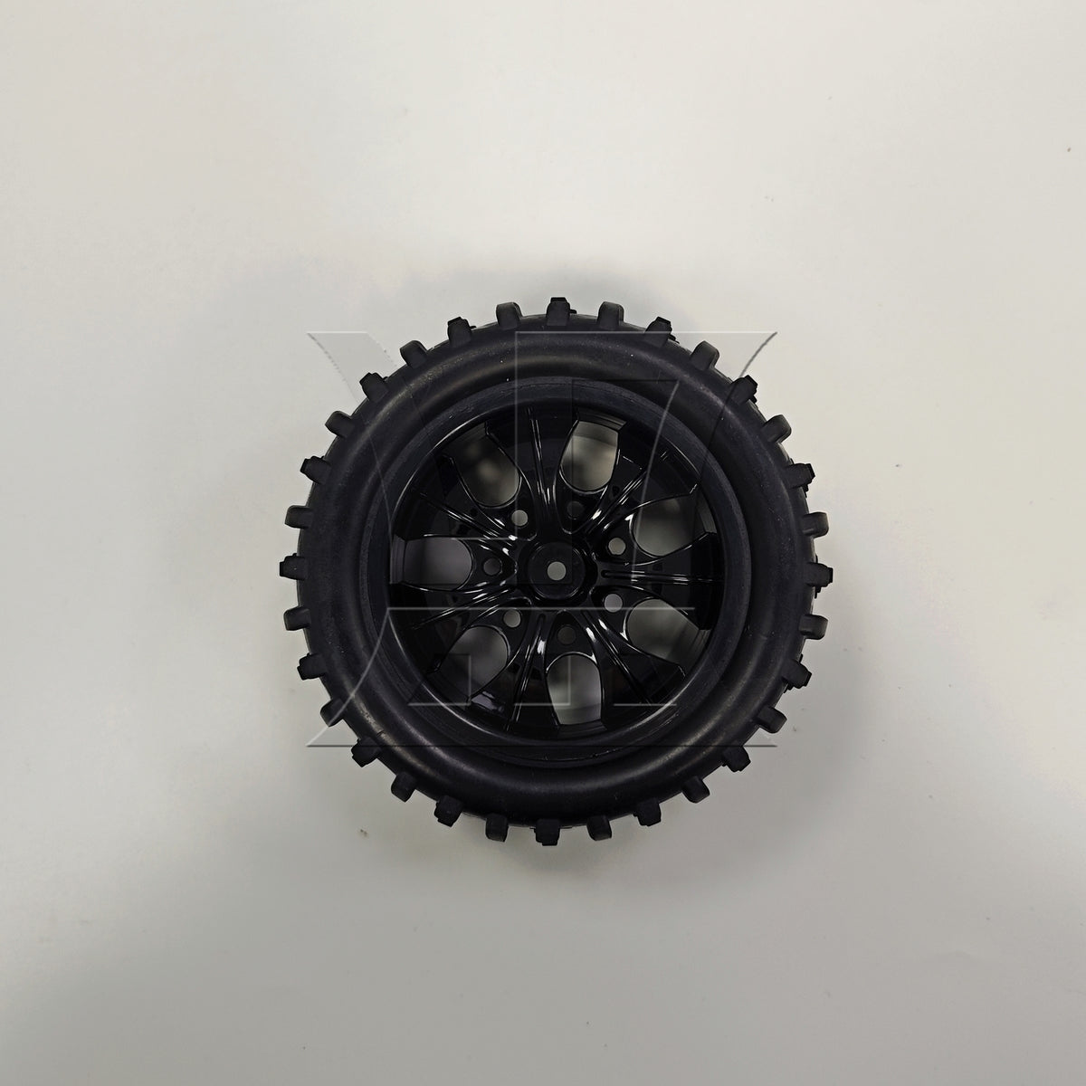 BQLZR 1pc Rc1:10 Truck Wheel Black 8020 Model Car Repair Replacement Spare Parts