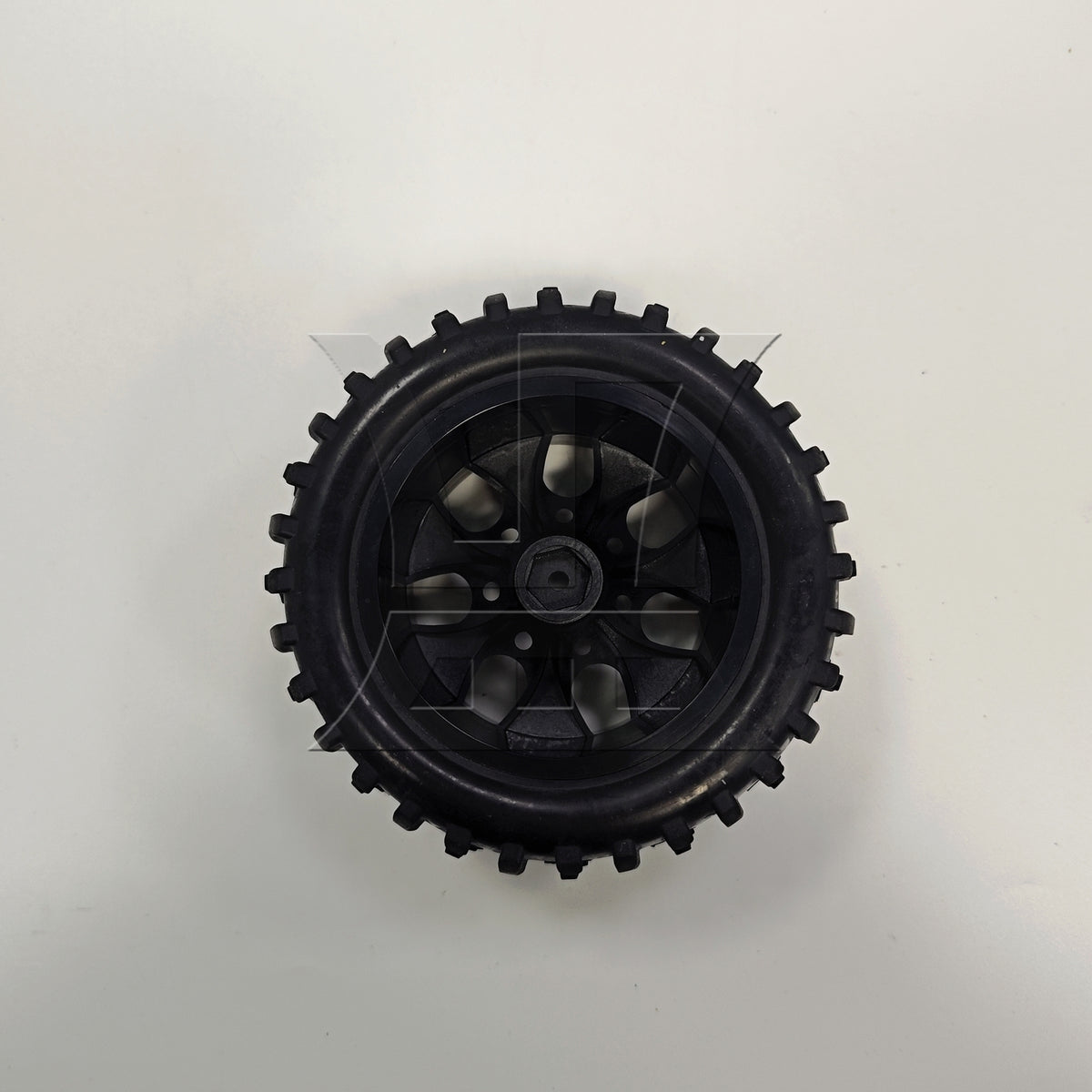 BQLZR 1pc Rc1:10 Truck Wheel Black 8020 Model Car Repair Replacement Spare Parts