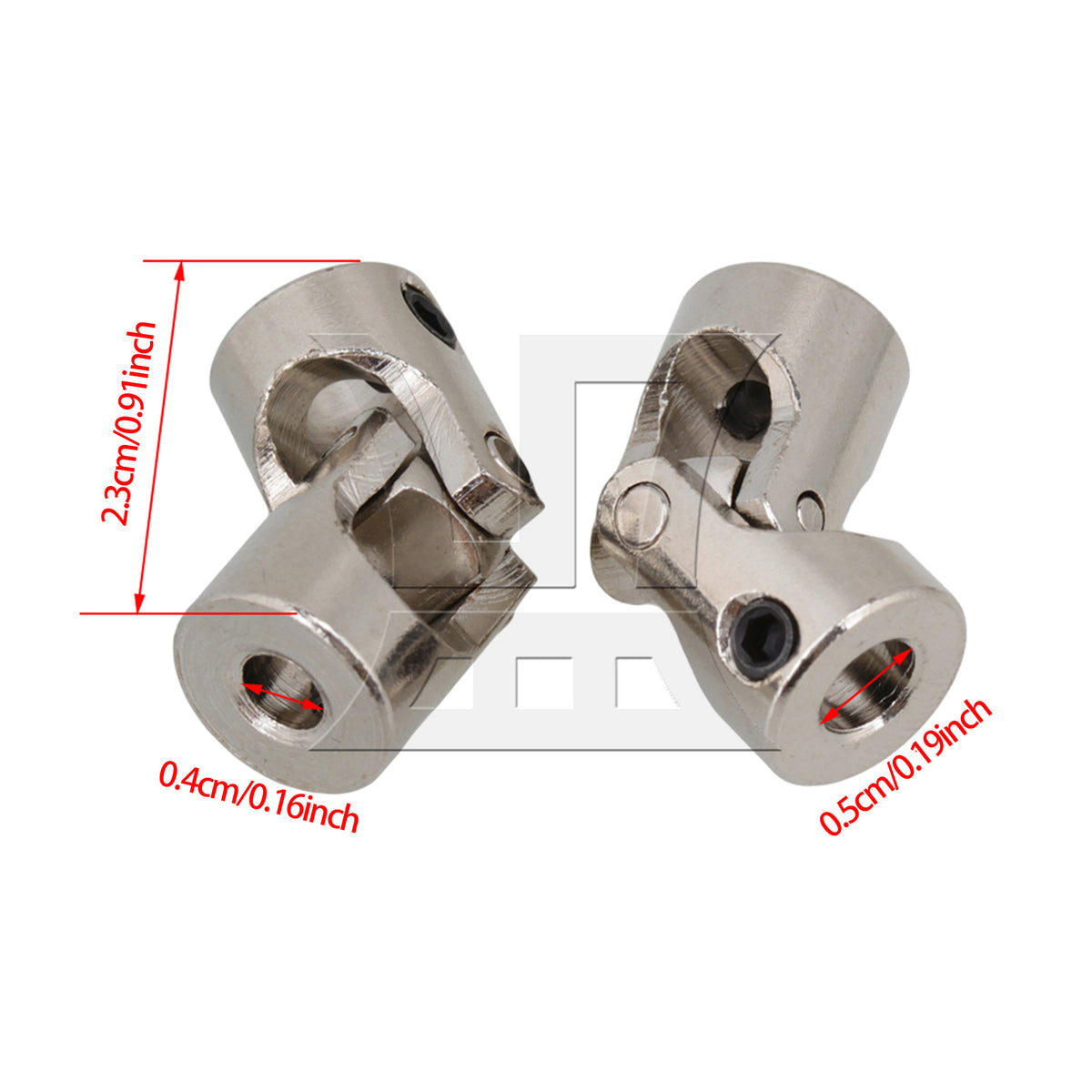 BQLZR 1pc RC Boat Joint Shaft Coupler 4 x 5mm N10207 for Model Boat Repair Replacement Spare Parts