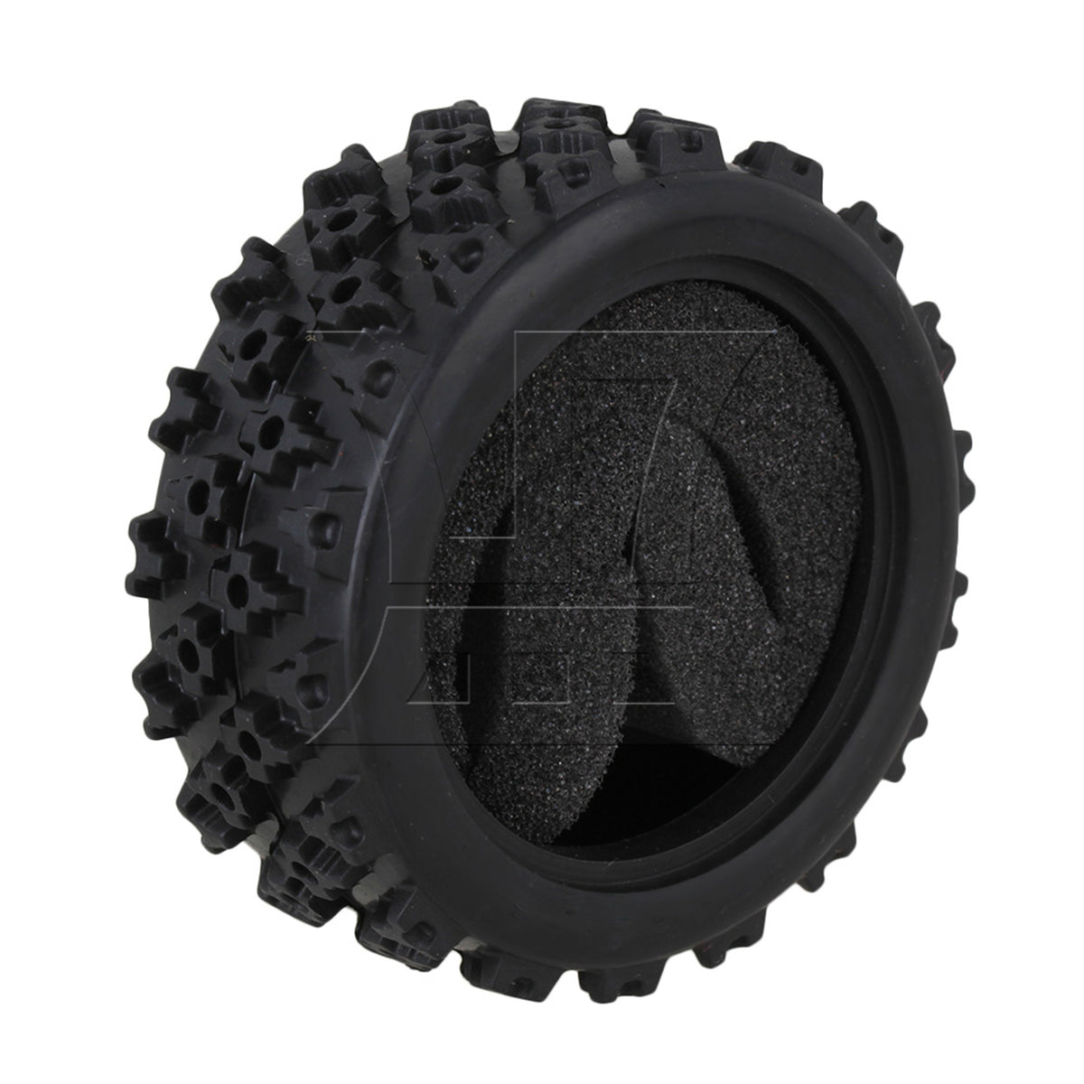 BQLZR 1pc RC1:10 On Road Car Fish Pattern Rubber Tire D-006 Black Remote Control Vehicle Accessories Parts