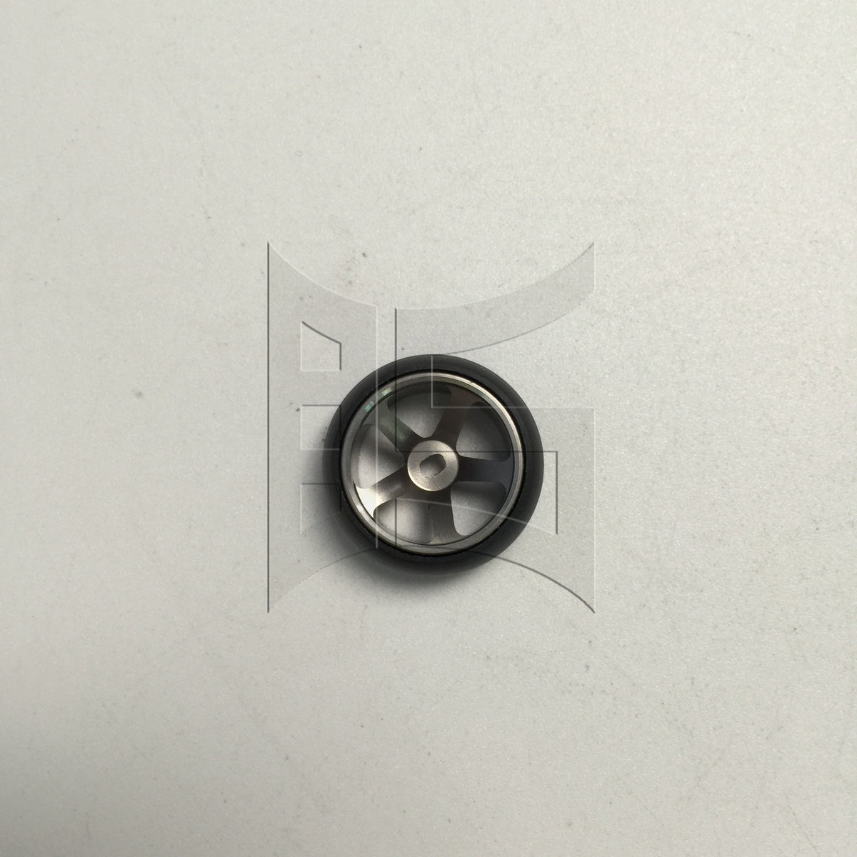 BQLZR 1pc RC1:28 Metal Drift Wheel K969-03T 5-Spoke Titanium Color Model Car Repair Replacement Spare Parts