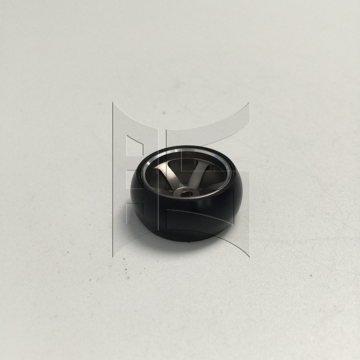 BQLZR 1pc RC1:28 Metal Drift Wheel K969-03T 5-Spoke Titanium Color Model Car Repair Replacement Spare Parts