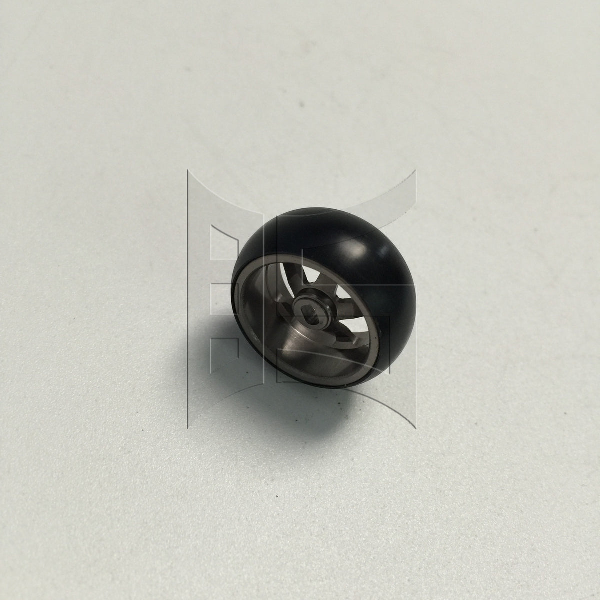 BQLZR 1pc RC1:28 Metal Drift Wheel K969-03T 5-Spoke Titanium Color Model Car Repair Replacement Spare Parts