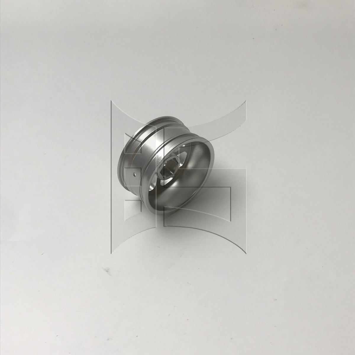 BQLZR 1pc RC1:10 Flat Sports Car Aluminum Alloy Wheel Hub 50002S Silver Model Car Wheel Hub