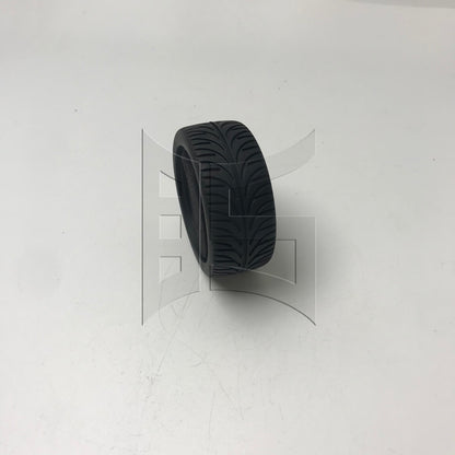 BQLZR 1pc Rc1:10 On Road Car Tire D-007 Black Model Car Repair Replacement Spare Parts
