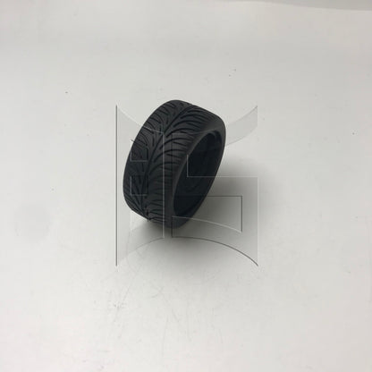 BQLZR 1pc Rc1:10 On Road Car Tire D-007 Black Model Car Repair Replacement Spare Parts
