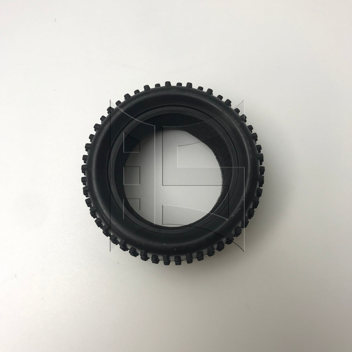 BQLZR 1pc RC1:10 Off Road Tire By-001/By-002 Rear Black Model Car Repair Replacement Spare Parts