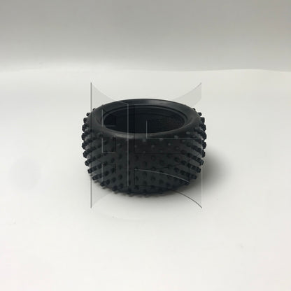 BQLZR 1pc RC1:10 Off Road Tire By-001/By-002 Rear Black Model Car Repair Replacement Spare Parts