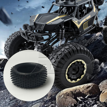 BQLZR 1pc RC1:10 Off Road Tire By-001/By-002 Front Black Model Car Repair Replacement Spare Parts