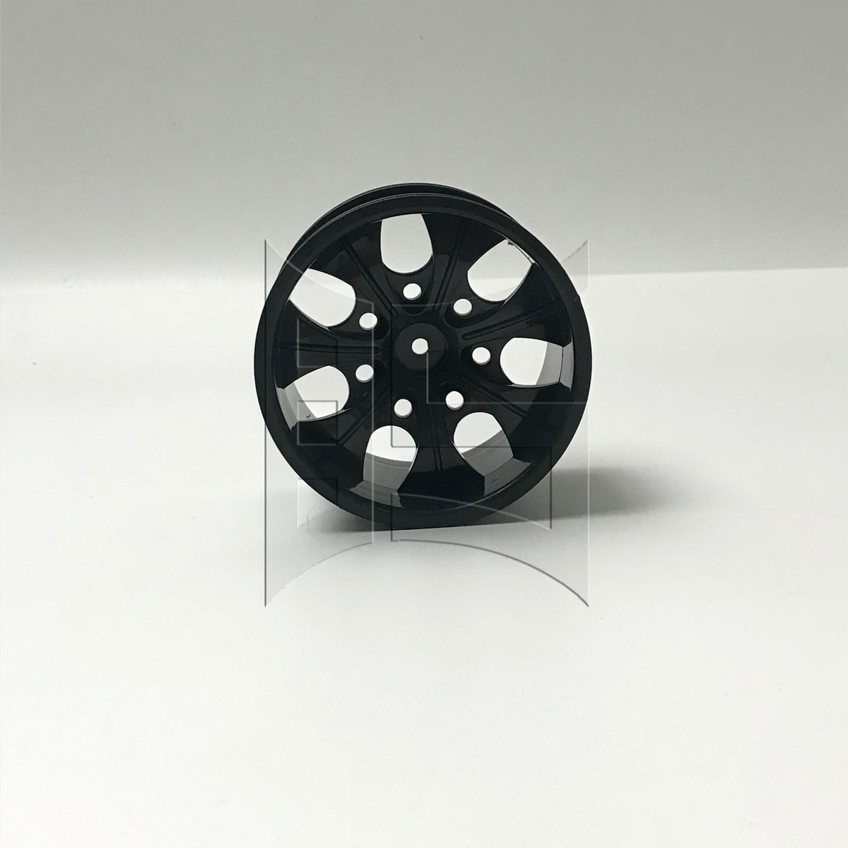 BQLZR 1pc RC1:10 Plastic Wheel Rim 7-Spoke for Model Car Repair Replacement Spare Parts