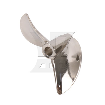 BQLZR 1pc Metal Spiral Propeller with Plastic Gasket White 5x10x1mm Zinc Alloy Propeller