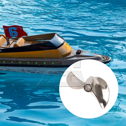 BQLZR 1pc Metal Spiral Propeller Zinc Alloy Propeller