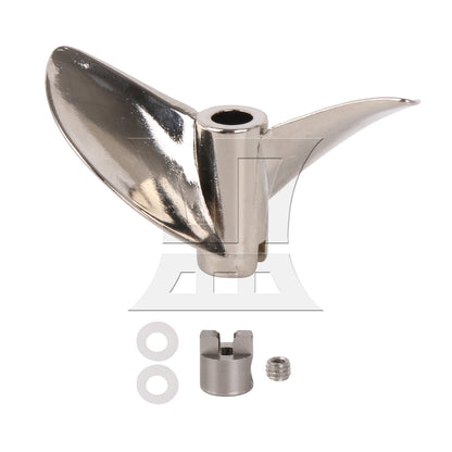 BQLZR 1pc Metal Spiral Propeller Zinc Alloy Propeller
