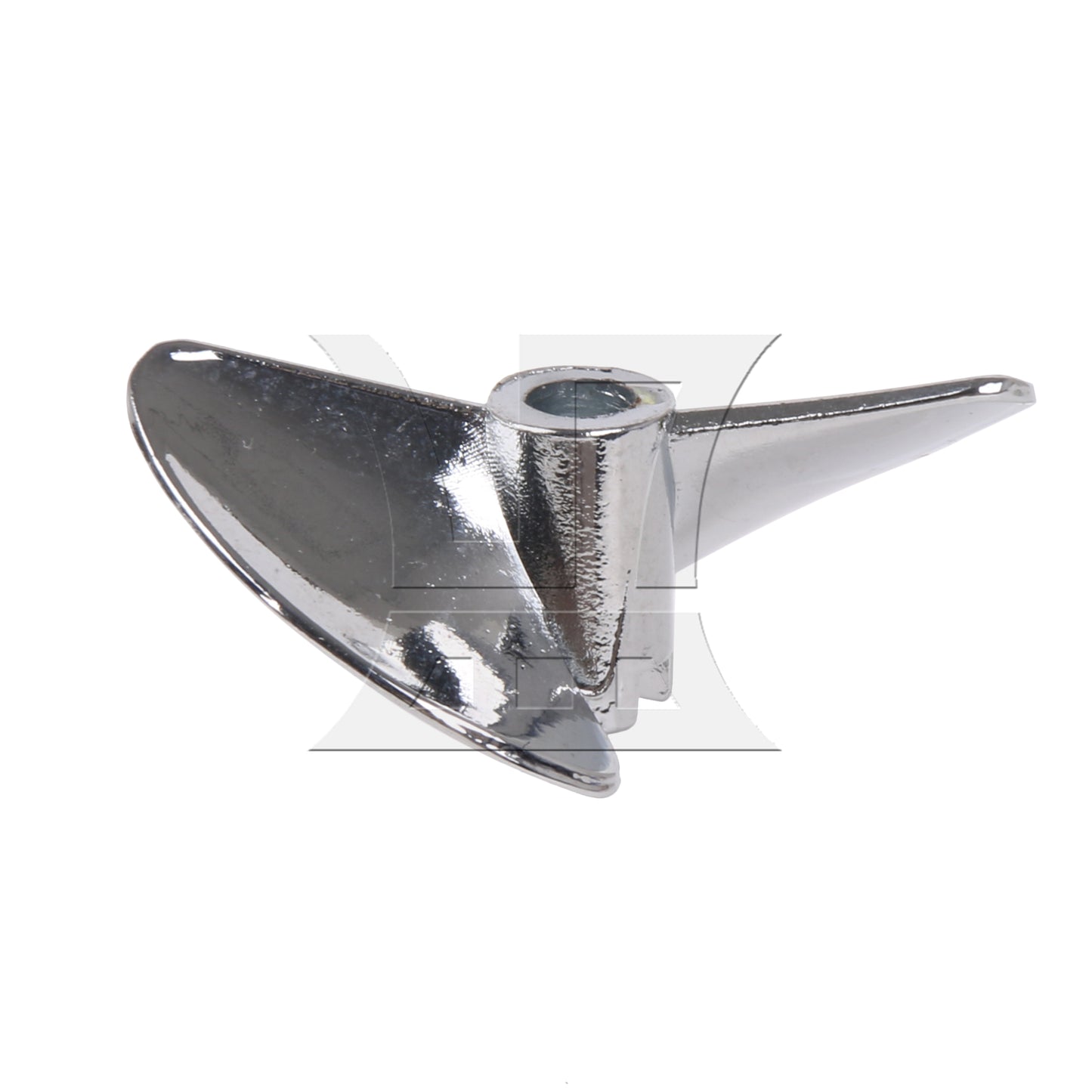 BQLZR 1PC P1.4 35mm RC Boat Metal Propeller 435S Silver with Propeller Drive Dogs Replacement for FT016 FT007 FT012