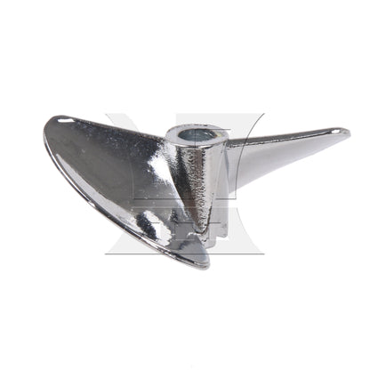 BQLZR 1PC P1.4 35mm RC Boat Metal Propeller 435S Silver with Propeller Drive Dogs Replacement for FT016 FT007 FT012