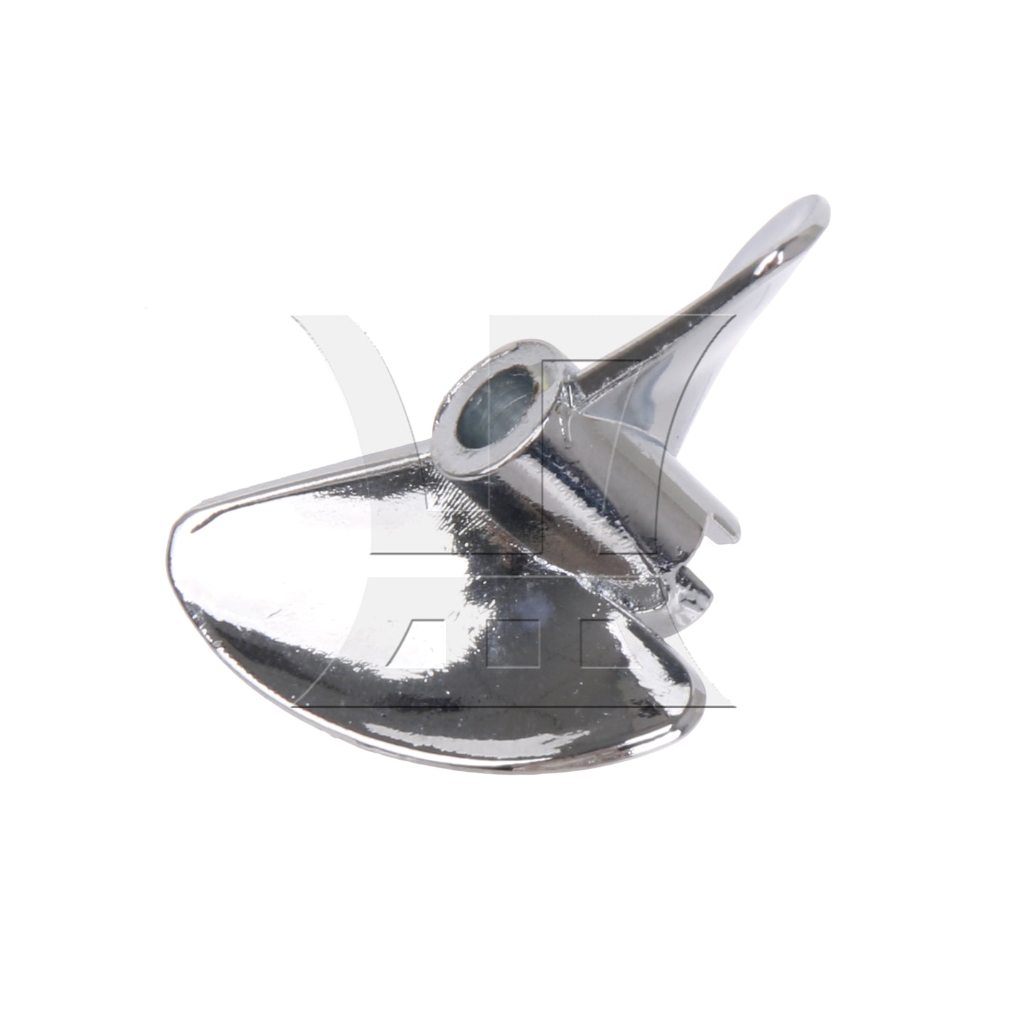 BQLZR 1PC P1.4 35mm RC Boat Metal Propeller 435S Silver with Propeller Drive Dogs Replacement for FT016 FT007 FT012