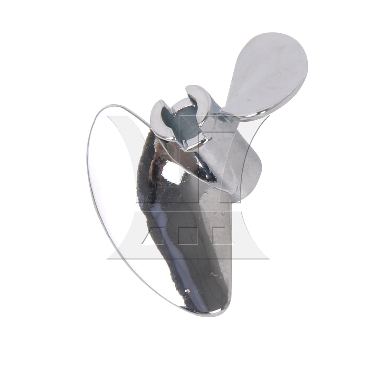 BQLZR 1PC P1.4 35mm RC Boat Metal Propeller PRB0313S Silver w/ Brass Sleeve Replacement for FT016 FT007 FT012