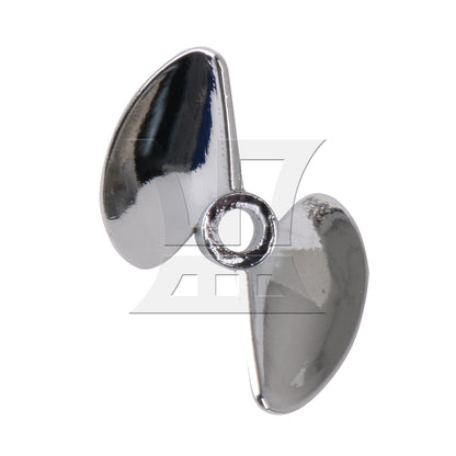 BQLZR 1PC P1.4 35mm RC Boat Metal Propeller 351404S Silver with Propeller Drive Dogs Replacement for FT016 FT007 FT012