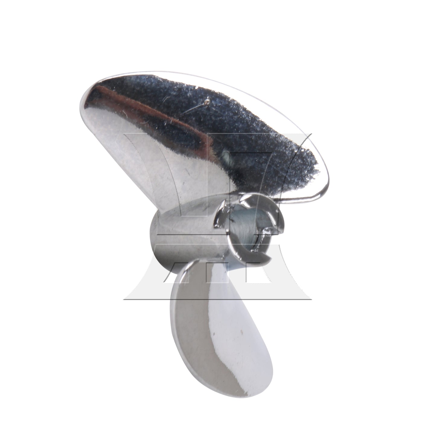 BQLZR 1PC P1.4 35mm RC Boat Metal Propeller 351404S Silver with Propeller Drive Dogs Replacement for FT016 FT007 FT012