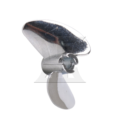 BQLZR 1PC P1.4 35mm RC Boat Metal Propeller 351404S Silver with Propeller Drive Dogs Replacement for FT016 FT007 FT012