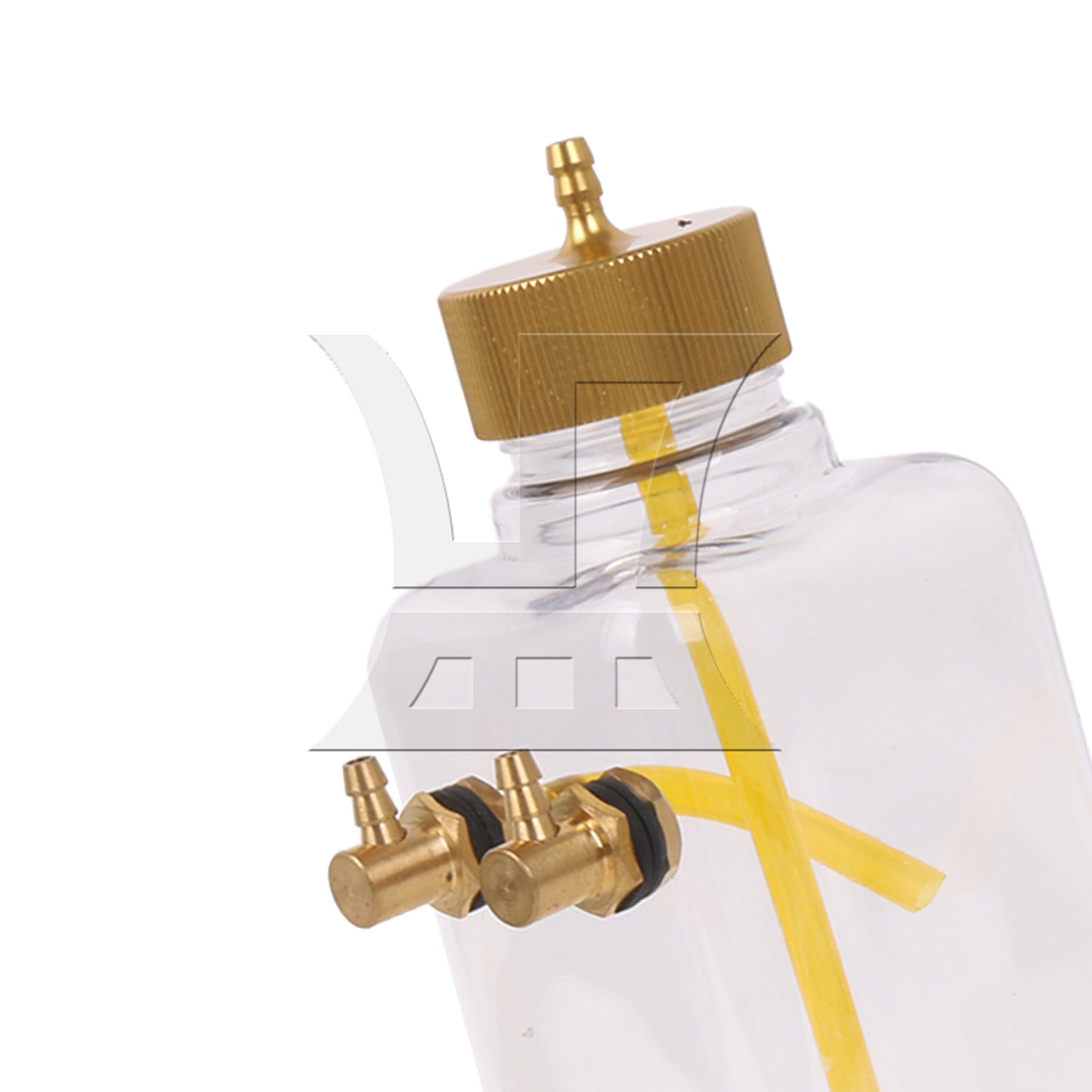 BQLZR 1PC Transparent RC Engine Gas Oil Tank Plastic Gas Bottle 360ml for Remote Control Model Part