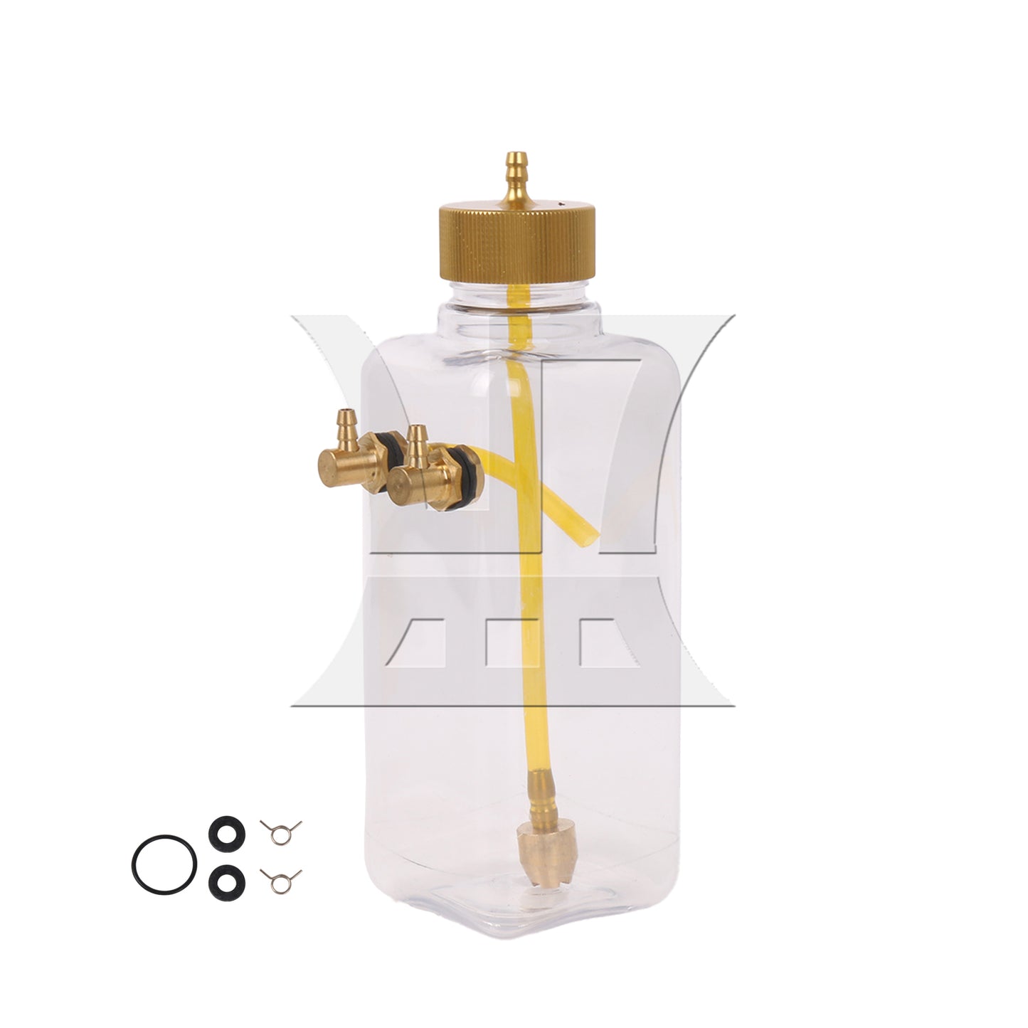 BQLZR 1PC Transparent RC Engine Gas Oil Tank Plastic Gas Bottle 360ml for Remote Control Model Part