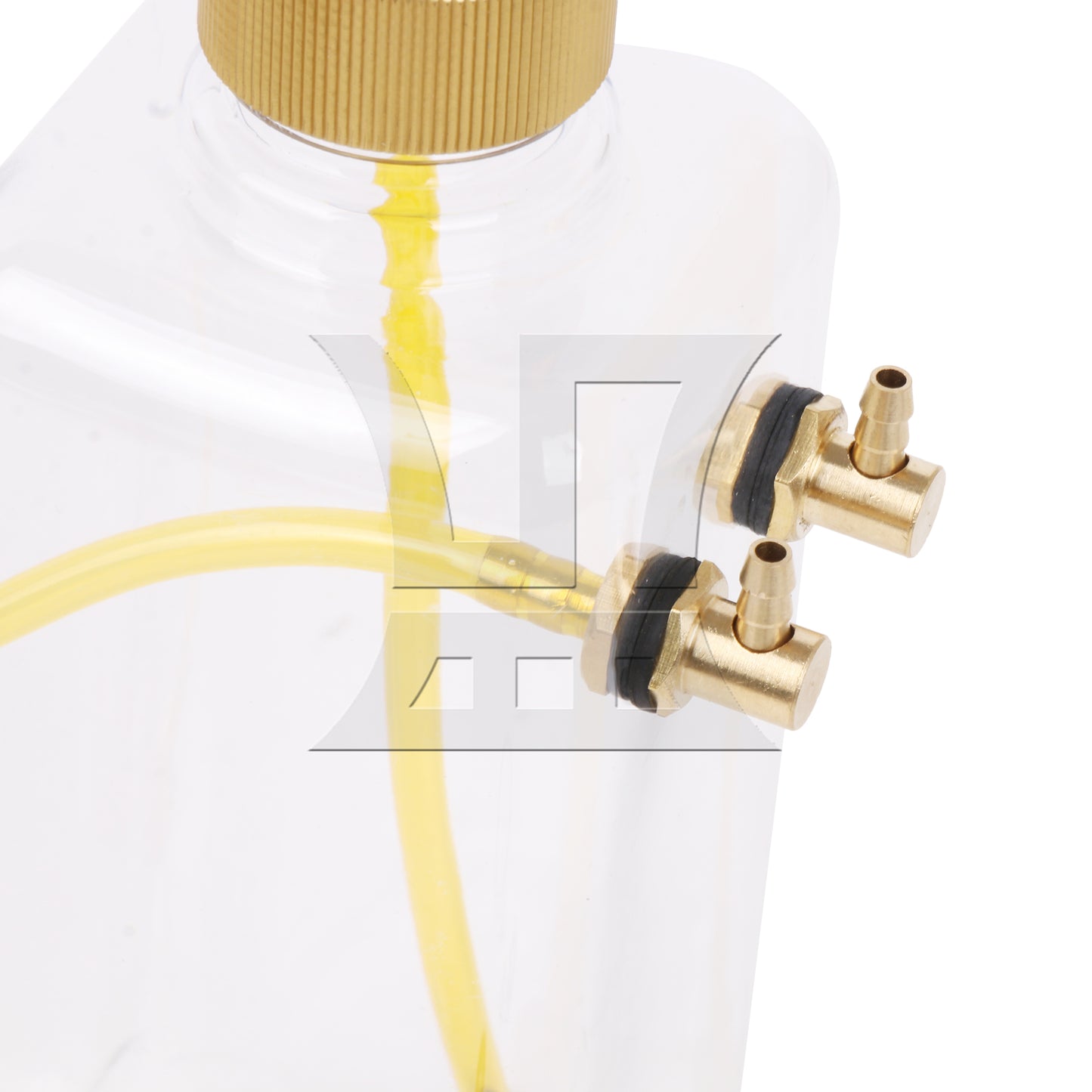 BQLZR 1PC Transparent RC Engine Gas Oil Tank Plastic Gas Bottle 500ml for Remote Control Model Part