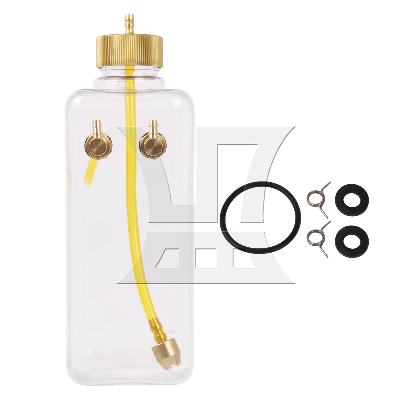 BQLZR 1PC Transparent RC Engine Gas Oil Tank Plastic Gas Bottle 500ml for Remote Control Model Part