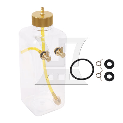 BQLZR 1PC Transparent RC Engine Gas Oil Tank Plastic Gas Bottle 500ml for Remote Control Model Part