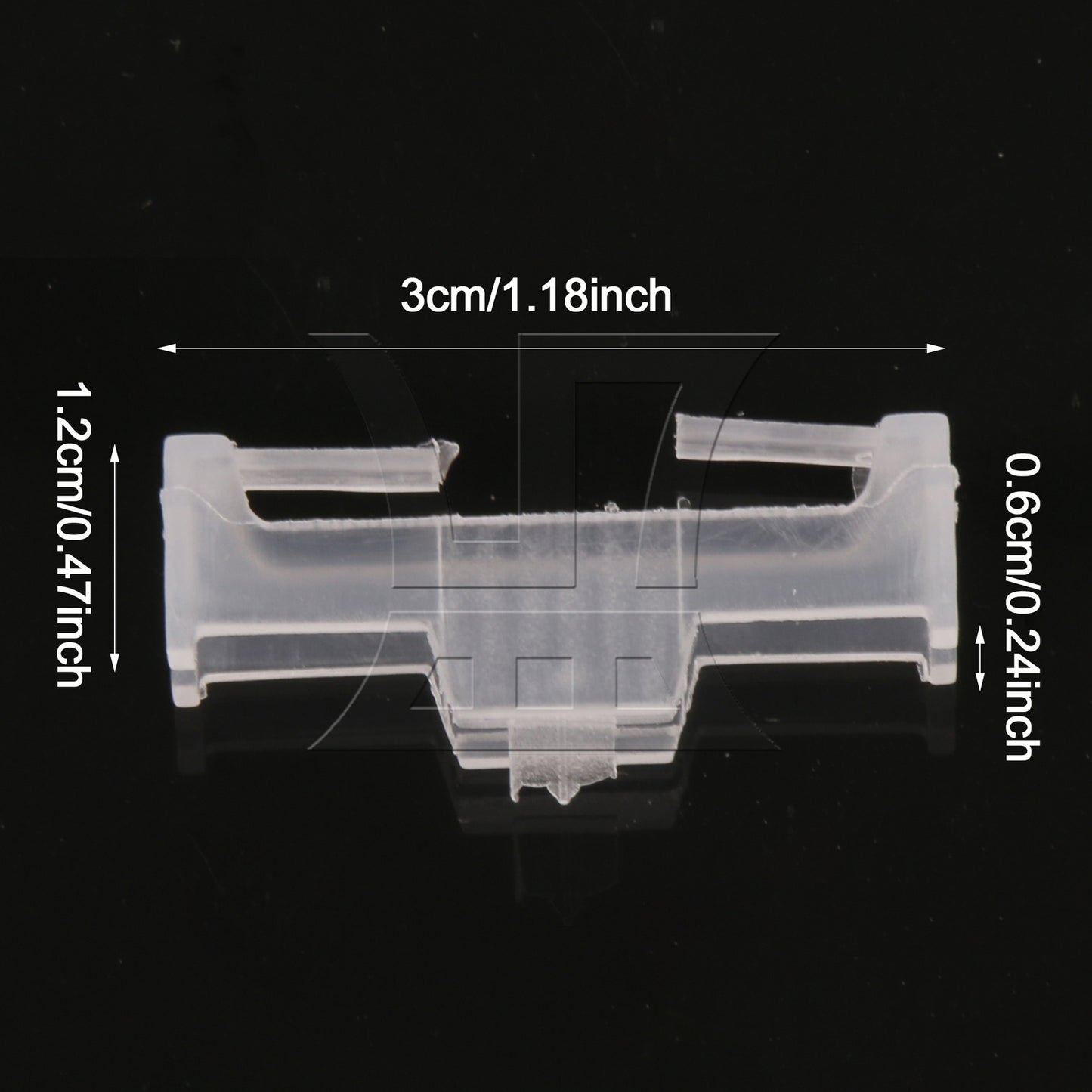 BQLZR 1pc RC Boat Servo Cable Clips Lock Transparent White Boat Model Upgrade Accessories