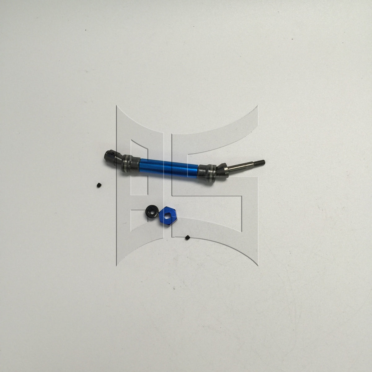BQLZR 1pc RC1:10 Cvd Front Drive Shaft Blue Model Car Repair Replacement Spare Parts