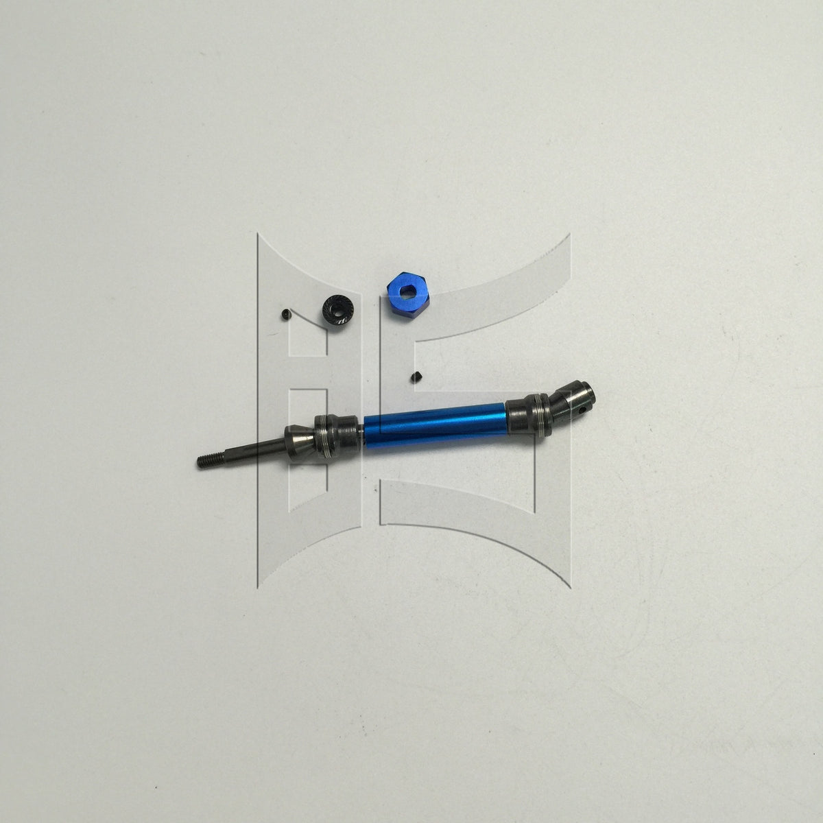 BQLZR 1pc RC1:10 Cvd Front Drive Shaft Blue Model Car Repair Replacement Spare Parts