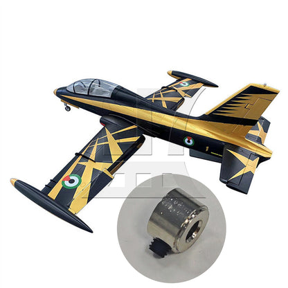 BQLZR 1pc Model Plane Landing Gear Wheel Stop 3.1 x 5.5mm Silver Model Aircraft Modification Accessories Model Aircraft Upgrade Parts