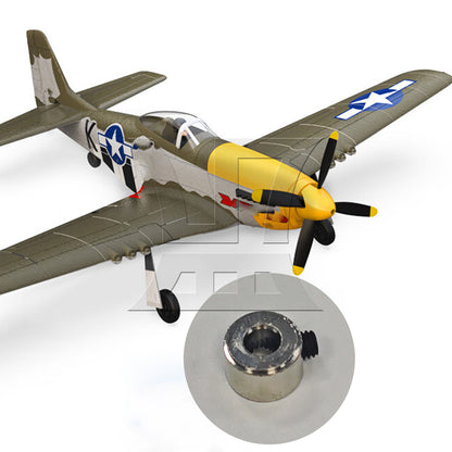BQLZR 1pc Model Plane Landing Gear Wheel Stop 3.1 x 5.5mm Silver Model Aircraft Modification Accessories Model Aircraft Upgrade Parts