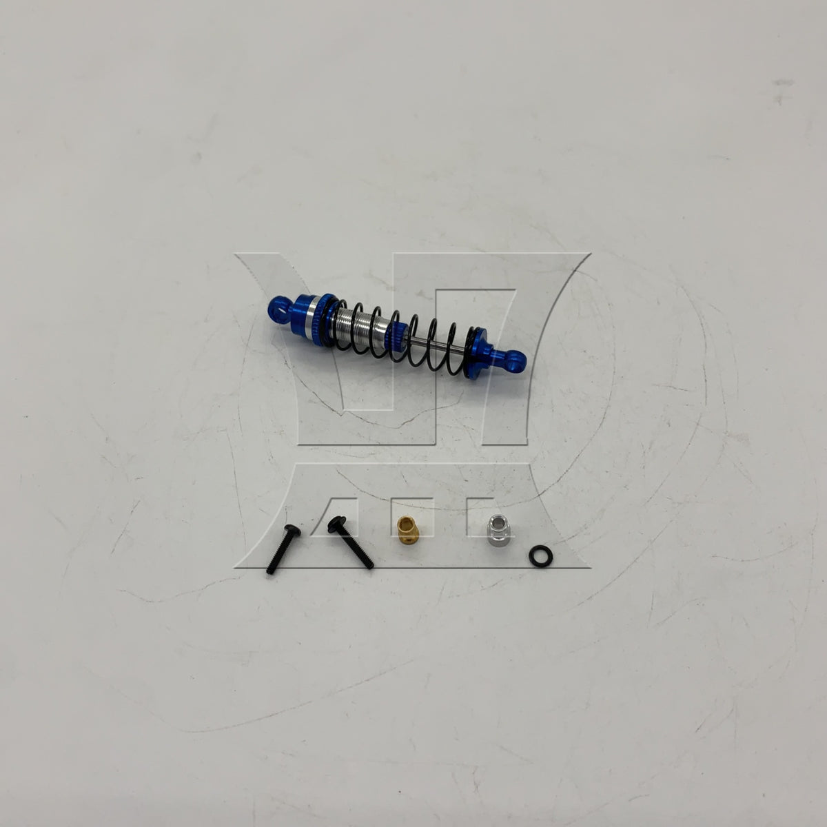BQLZR 1pc RC1/16 Mini-B Off-road Vehicle Rear Shock Absorber LOS213001NB Blue High Quality Materials