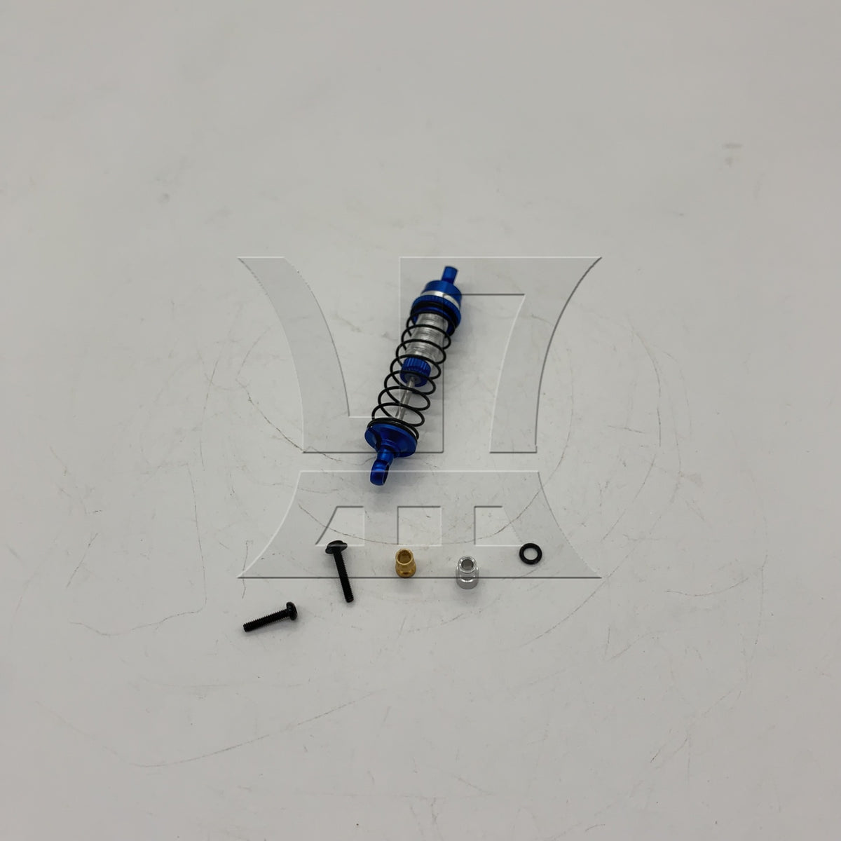 BQLZR 1pc RC1/16 Mini-B Off-road Vehicle Rear Shock Absorber LOS213001NB Blue High Quality Materials