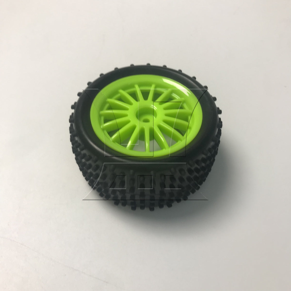 BQLZR 1pcs Off-road Vehicle Tires Green Hub Rear Wheel DIY Car Accessories