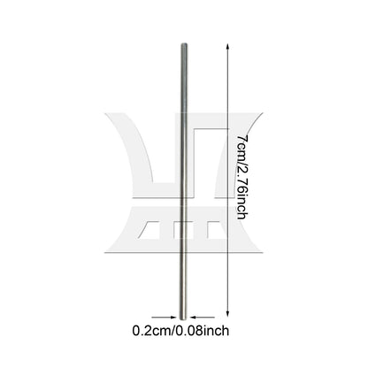 BQLZR 1pc DIY Model Car Drive Axle 2x70mm for Gear Shaft Motor Shaft