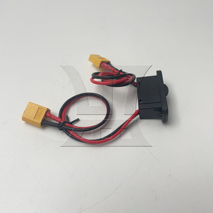 BQLZR 1pc Model Aircraft Remote Control Switch Xt60 Aircraft Electric-Regulating High Current High Load Switch