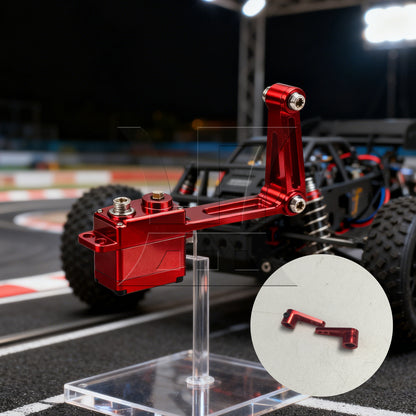 BQLZR 2pc RC 25T Raised Servo Arm Red High-Quality Material