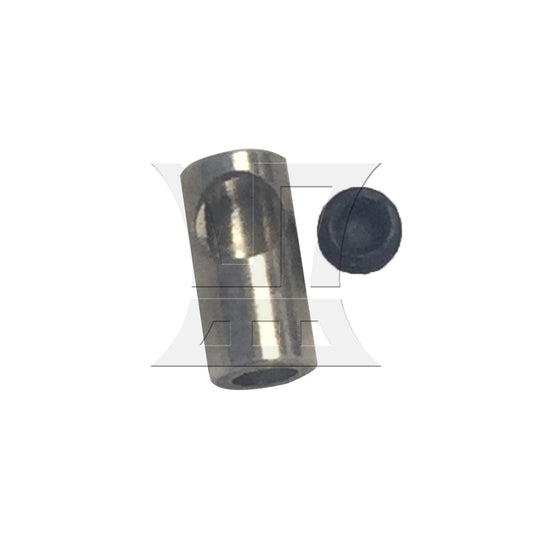 BQLZR 1pc Motor Shaft 3.17mm to 5mm Conversion Sleeve Convert Motor Shaft Sleeve