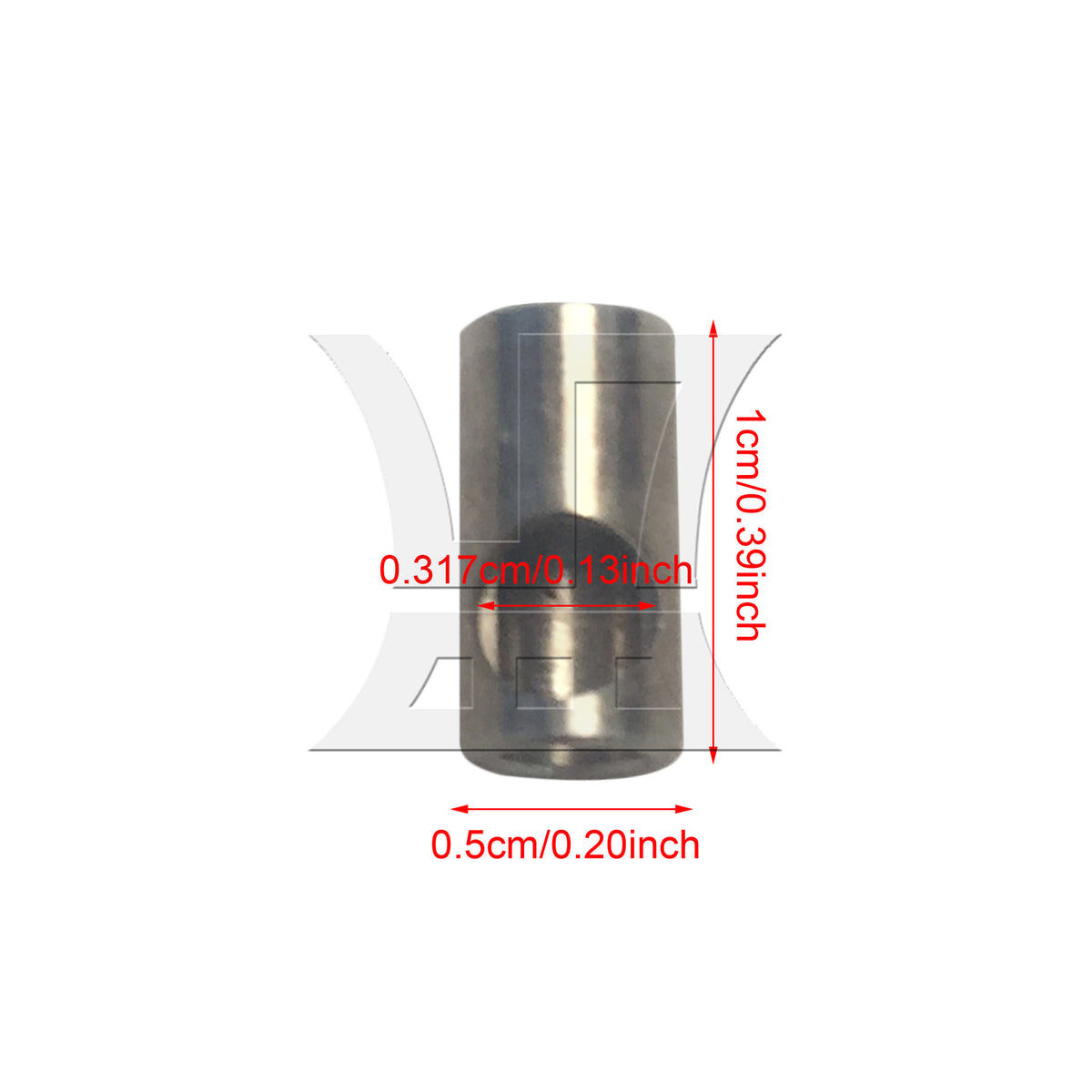 BQLZR 1pc Motor Shaft 3.17mm to 5mm Conversion Sleeve Convert Motor Shaft Sleeve