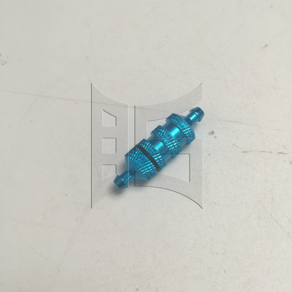 BQLZR 1pc RC Metal Oil Filter Blue High-Quality Material